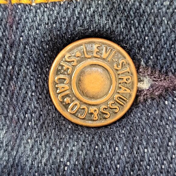 Vintage LEVIS 517 Ankle Jeans Womens 16 36x26 Bootcut Fraying - Picture 7 of 16